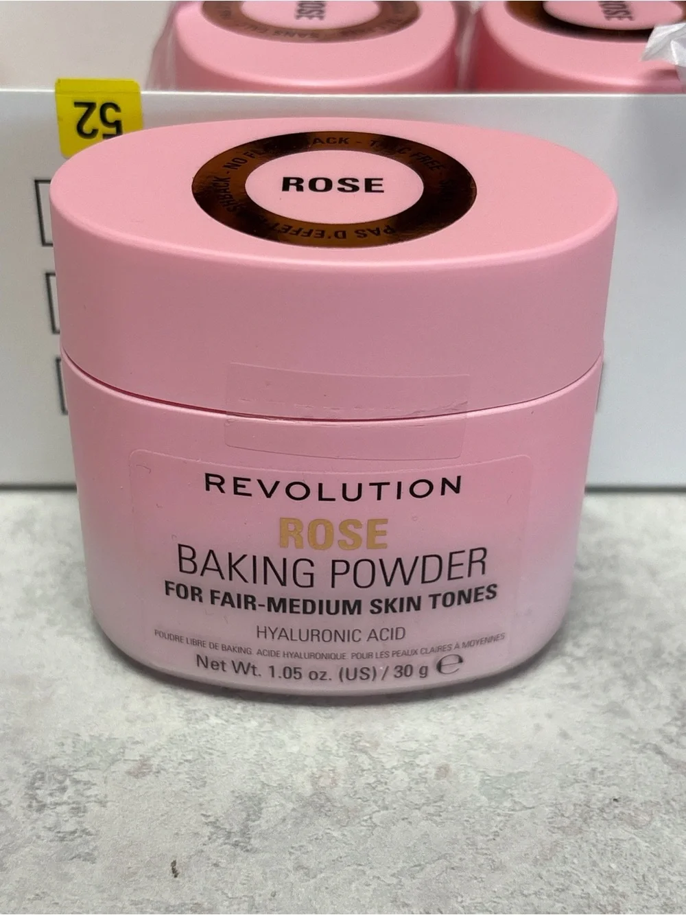 Revolution Rose Baking Powder for Fair-Medium Skin Tones - 3 Pack - NEW